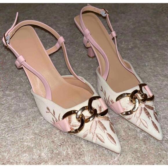 slingback heels - Picture 2 of 4